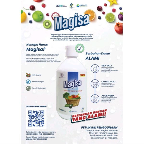 MAGISA Pencuci buah dan Sayur milik PT GARAM, BUMN (2)