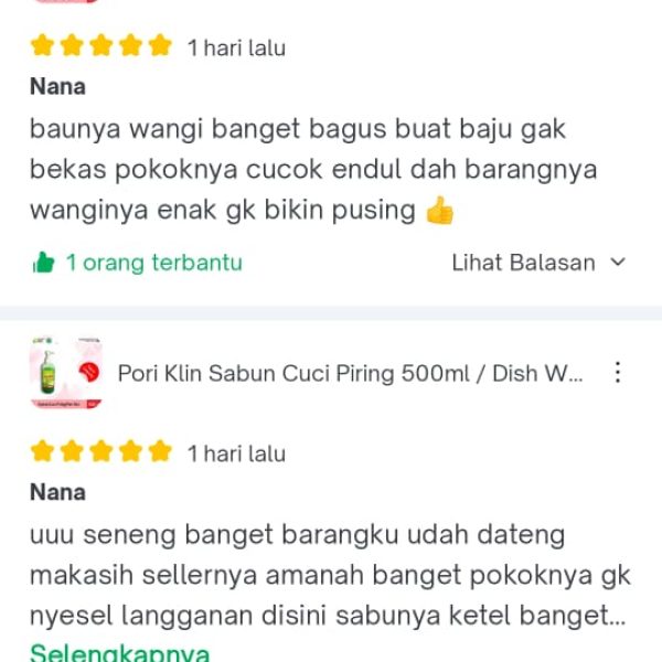 Ulasan Tokopedia- 04- Produk Maklon PKRT